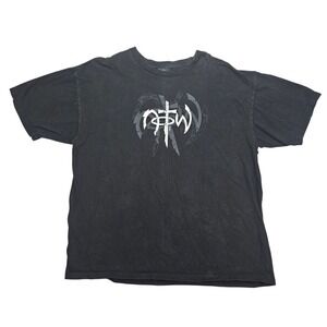 NOTW Not Of This World Christian Graphic T Shirt Mens XL Black C28 Faith Cross